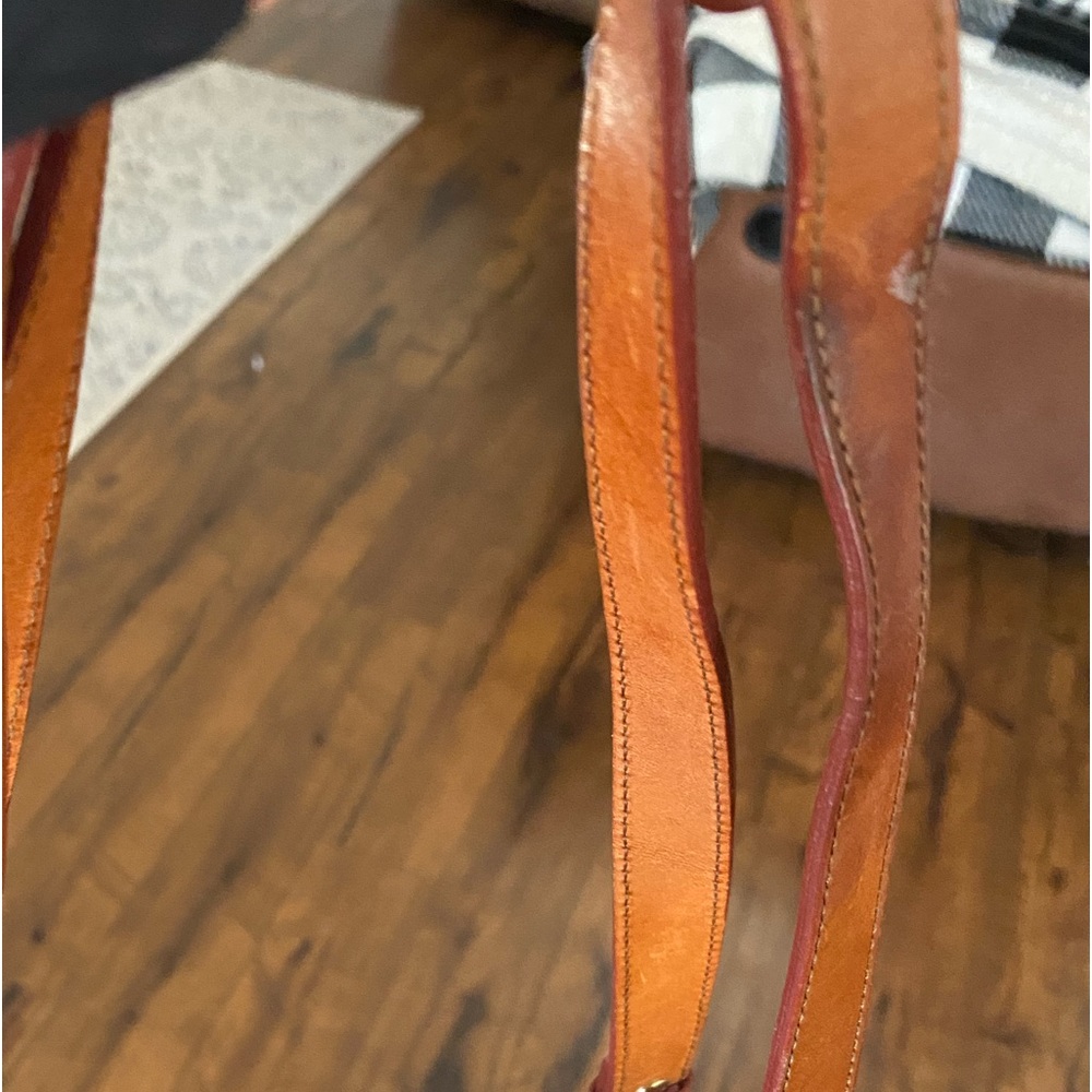 Brahmin leather Asher pink Hemingway pattern tote lightly used. - Picture 8 of 16